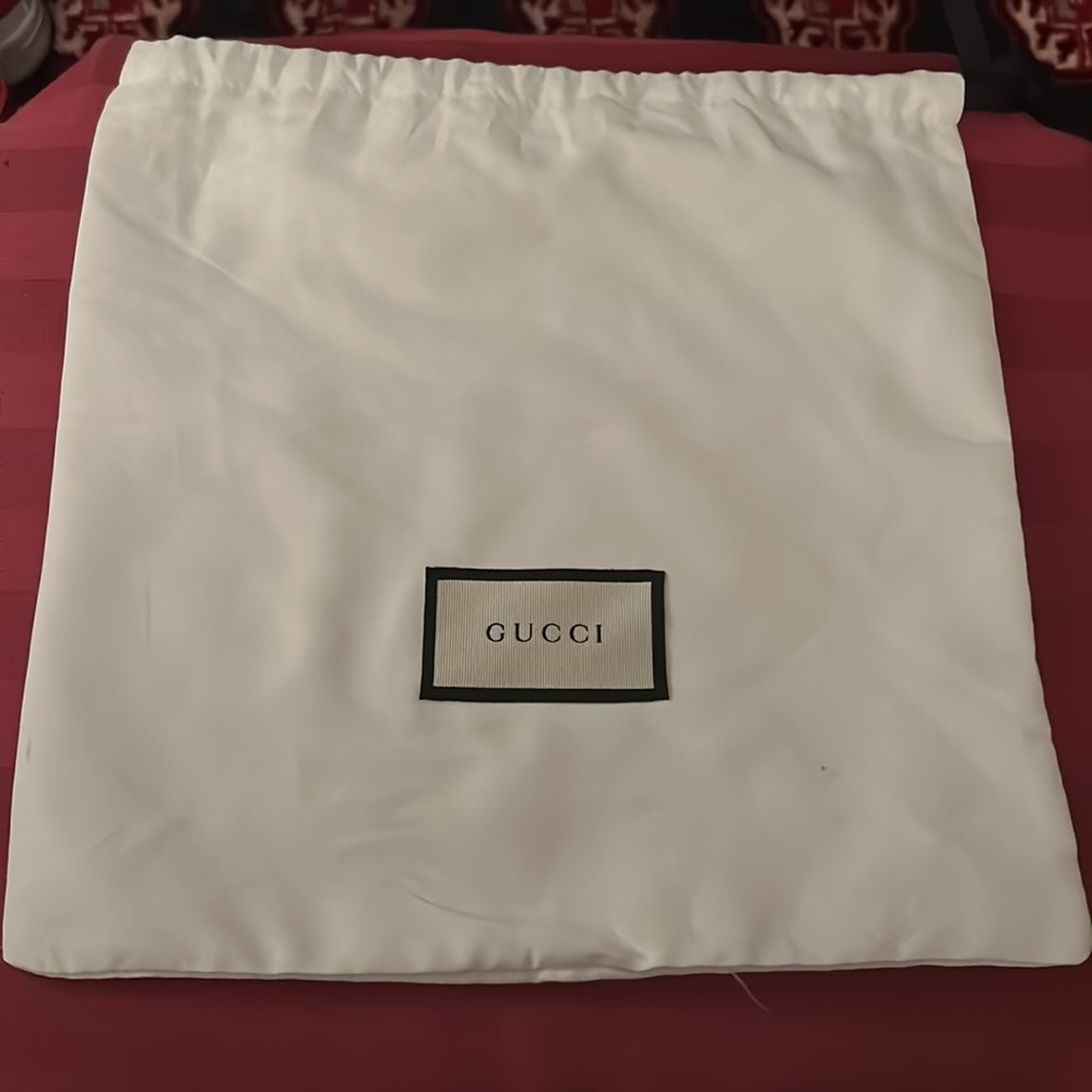 NWT Interlocking GUCCI GREY BAG - Picture 7 of 9